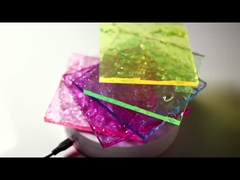 Χρωματιστά κύματα νερού